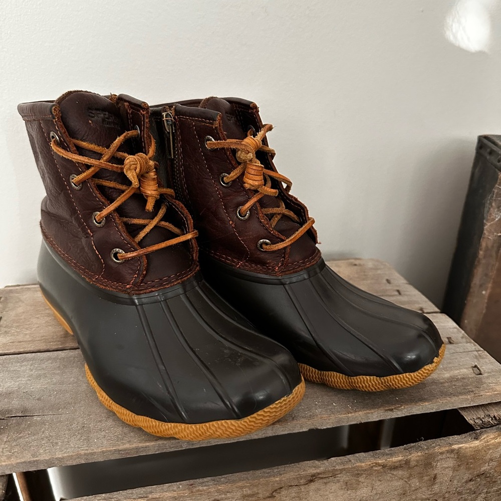 SPERRY SYREN GULF DUCK BOOT Sz  5 1/2